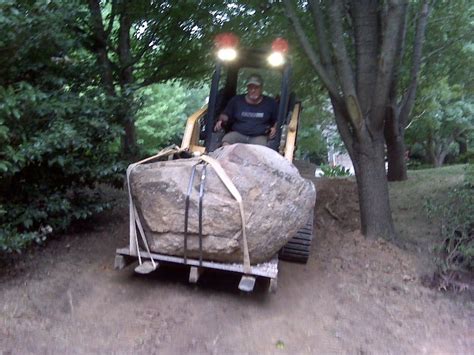 moving boulders with skid steer|4 Ways to Move Large Rocks .